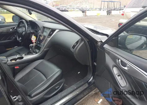 2014 Infiniti Q50 Premium z USA, uszkodzony, nr VIN JN1BV7ARXEM702586